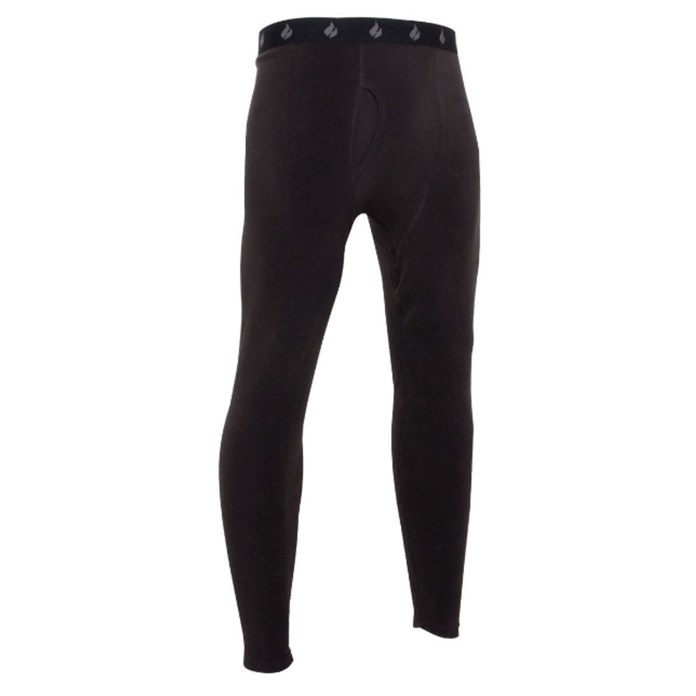 Heat Holders Men Warmest Thermal Pants Black Size 2XL